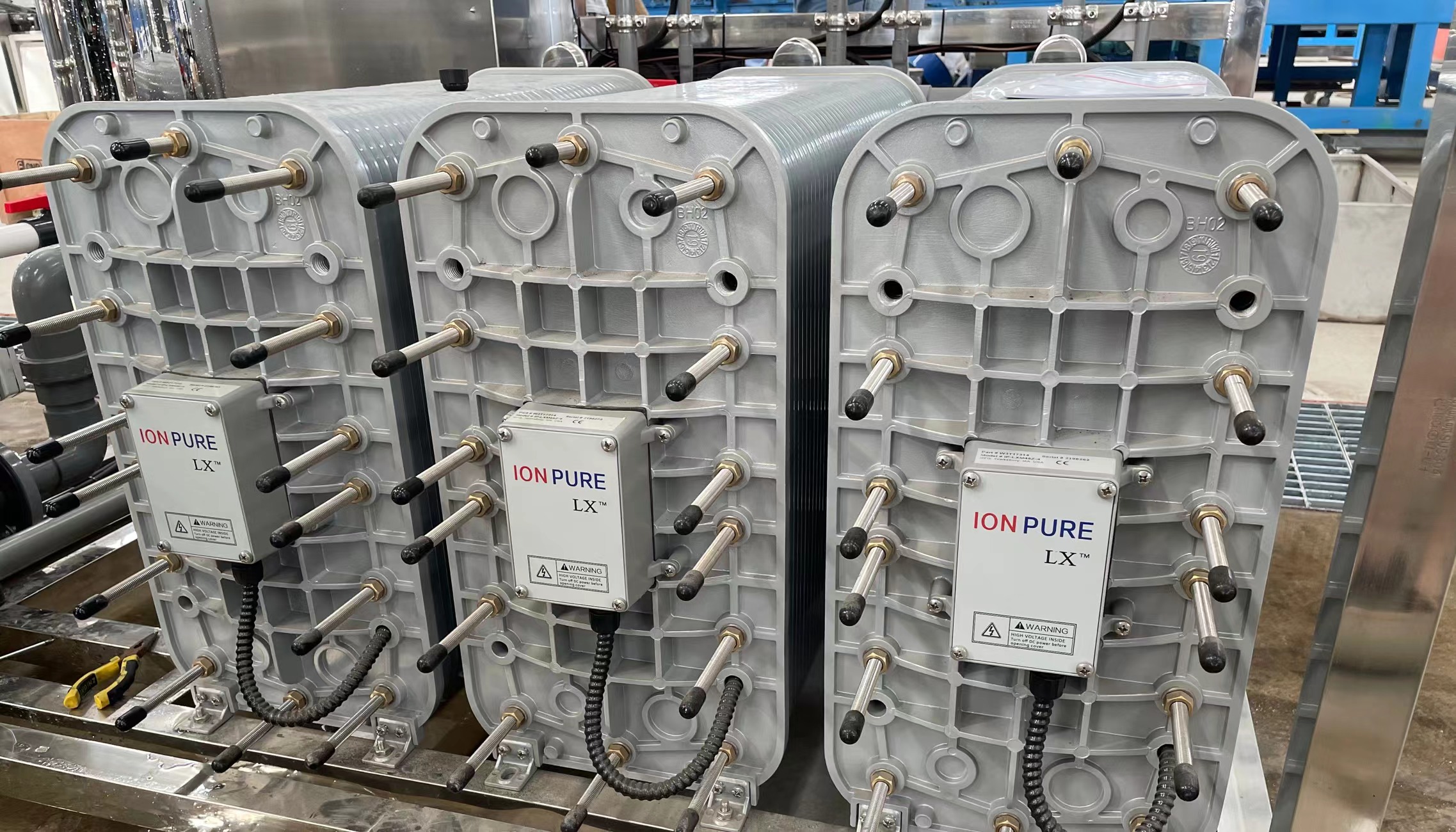 Sản phẩm module EDI thương hiệu Ionpure (LX-Z CEDI Modules)